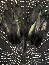 Load image into Gallery viewer, Davina Feather Rhinestone Dress FancySticated
