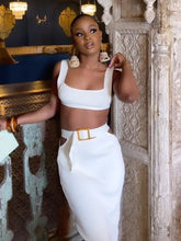 Load image into Gallery viewer, Jaycee Bandage Maxi Skirt Set FancySticated
