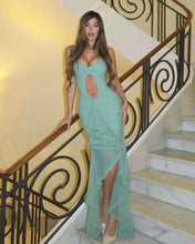 Load image into Gallery viewer, Jessica Ruffles Maxi Dress
