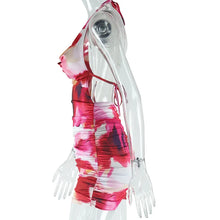 Load image into Gallery viewer, Carole Pleated Mini Dress
