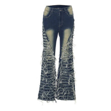 Load image into Gallery viewer, Carry Yourself Tassel Jeans
