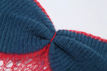 Load image into Gallery viewer, Bernita Knit Crochet  Mini Dress
