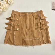 Load image into Gallery viewer, Tara Denim Skirt Set
