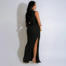 Load image into Gallery viewer, Megan Ruched Maxi Dress
