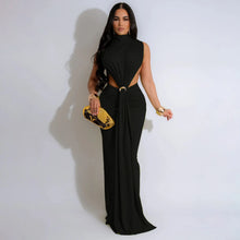 Load image into Gallery viewer, Megan Ruched Maxi Dress
