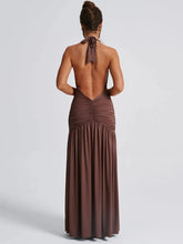 Load image into Gallery viewer, Charline Backless Maxi Dress
