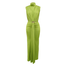 Load image into Gallery viewer, Megan Ruched Maxi Dress
