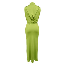 Load image into Gallery viewer, Megan Ruched Maxi Dress
