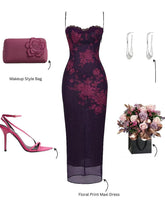 Load image into Gallery viewer, Jeanette Floral Maxi Dress
