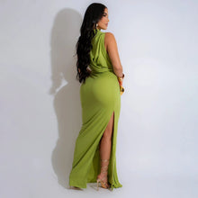 Load image into Gallery viewer, Megan Ruched Maxi Dress
